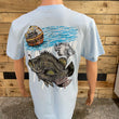 Load image into Gallery viewer, Light Blue Triple Tail Tee