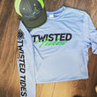 Load image into Gallery viewer, Unisex Carolina Blue Snook Long Sleeve Performance Shirt