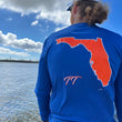 Load image into Gallery viewer, Orange & Blue State Long Sleeve