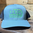Load image into Gallery viewer, Fish HRDR Hook Snapback Hat

